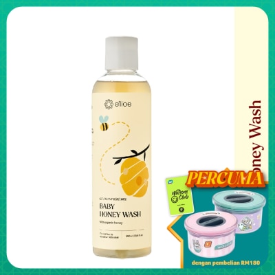 E'LIOE Baby Honey Wash with Organic Honey 250ml