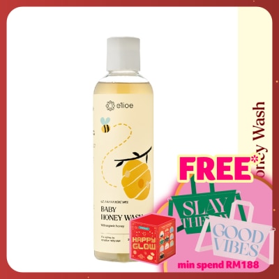 E'LIOE Baby Honey Wash with Organic Honey 250ml