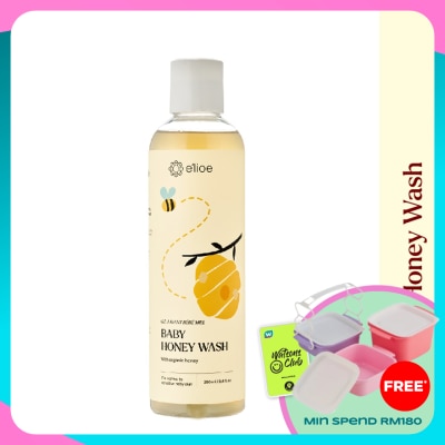 E'LIOE Baby Honey Wash with Organic Honey 250ml