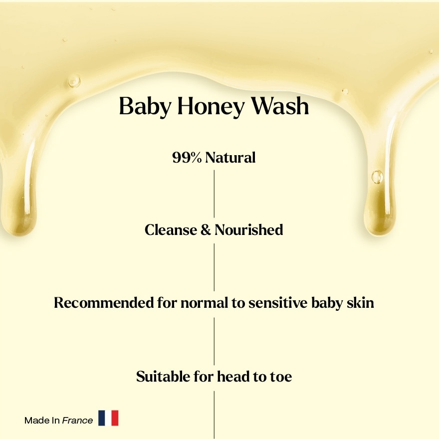 Baby Honey Wash with Organic Honey 250ml