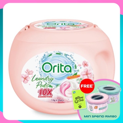 ORITA Cherry Blossoms Laundry Pod 12g x 24s