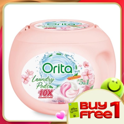 ORITA - Cherry Blossoms Laundry Pod 12g x 24s