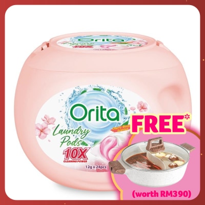 ORITA Cherry Blossoms Laundry Pod 12g x 24s