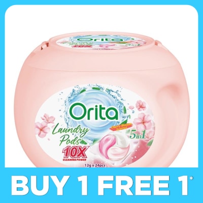 ORITA Cherry Blossoms Laundry Pod 12g x 24s