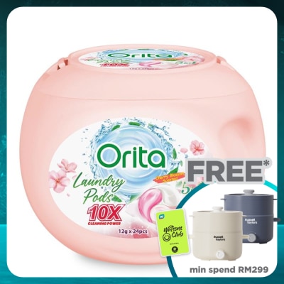 ORITA Cherry Blossoms Laundry Pod 12g x 24s