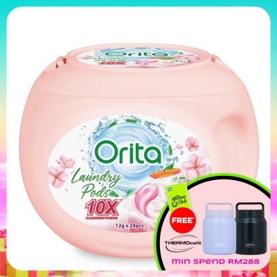 ORITA - Cherry Blossoms Laundry Pod 12g x 24s