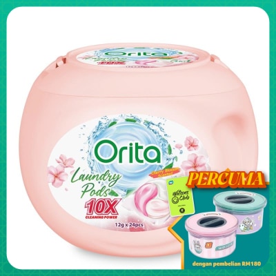 ORITA Cherry Blossoms Laundry Pod 12g x 24s