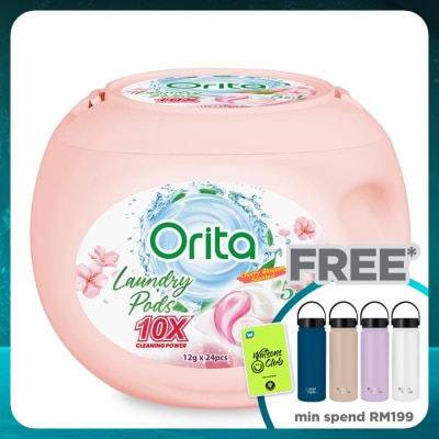 ORITA Cherry Blossoms Laundry Pod 12g x 24s