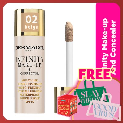 DERMACOL Infinity Make-up and Concealer 02 Beige