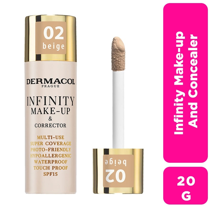 Infinity Make-up and Concealer 02 Beige