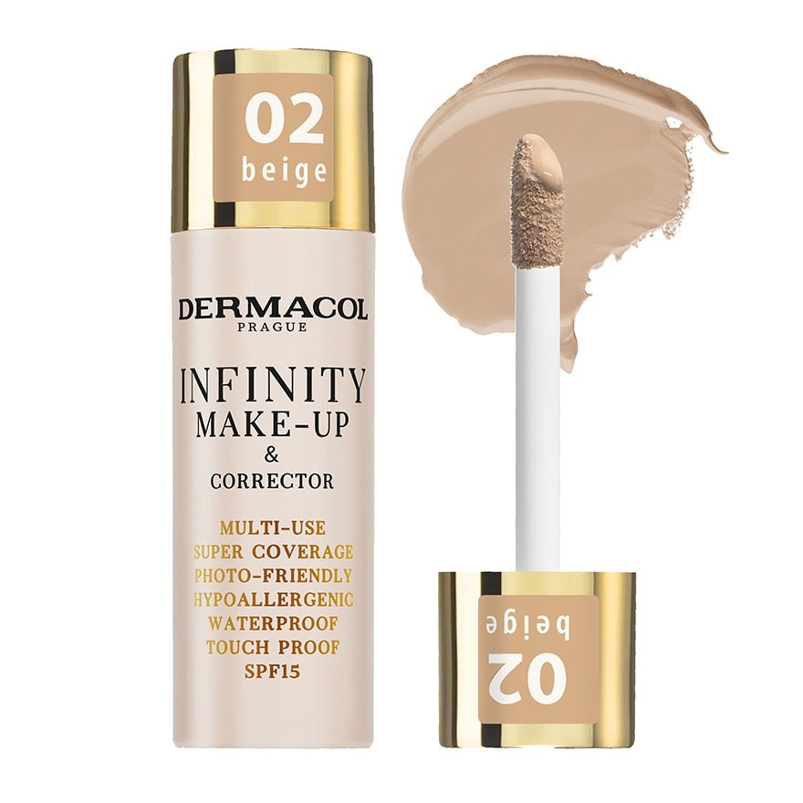 Infinity Make-up and Concealer 02 Beige