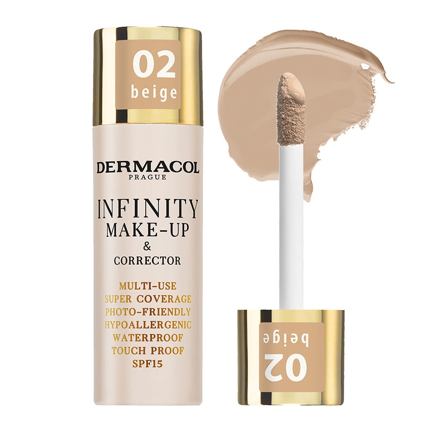 Infinity Make-up and Concealer 02 Beige image