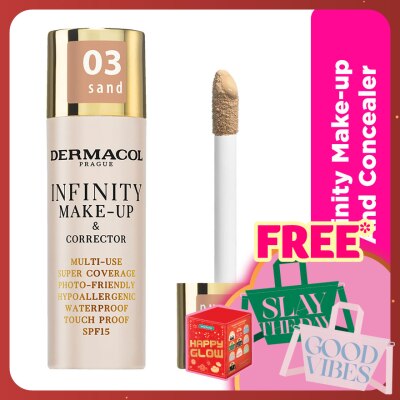 DERMACOL Infinity Make-up and Concealer 03 Sand