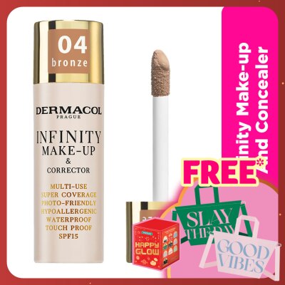 DERMACOL Infinity Make-up and Concealer 04 Bronze