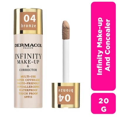 DERMACOL Infinity make-up and concealer 04 Bronze