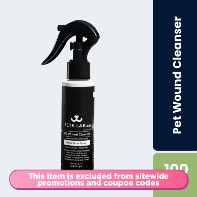 PETS LAB CO - N'2 Pet Wound Cleanser Nano Silver Spray 100ml