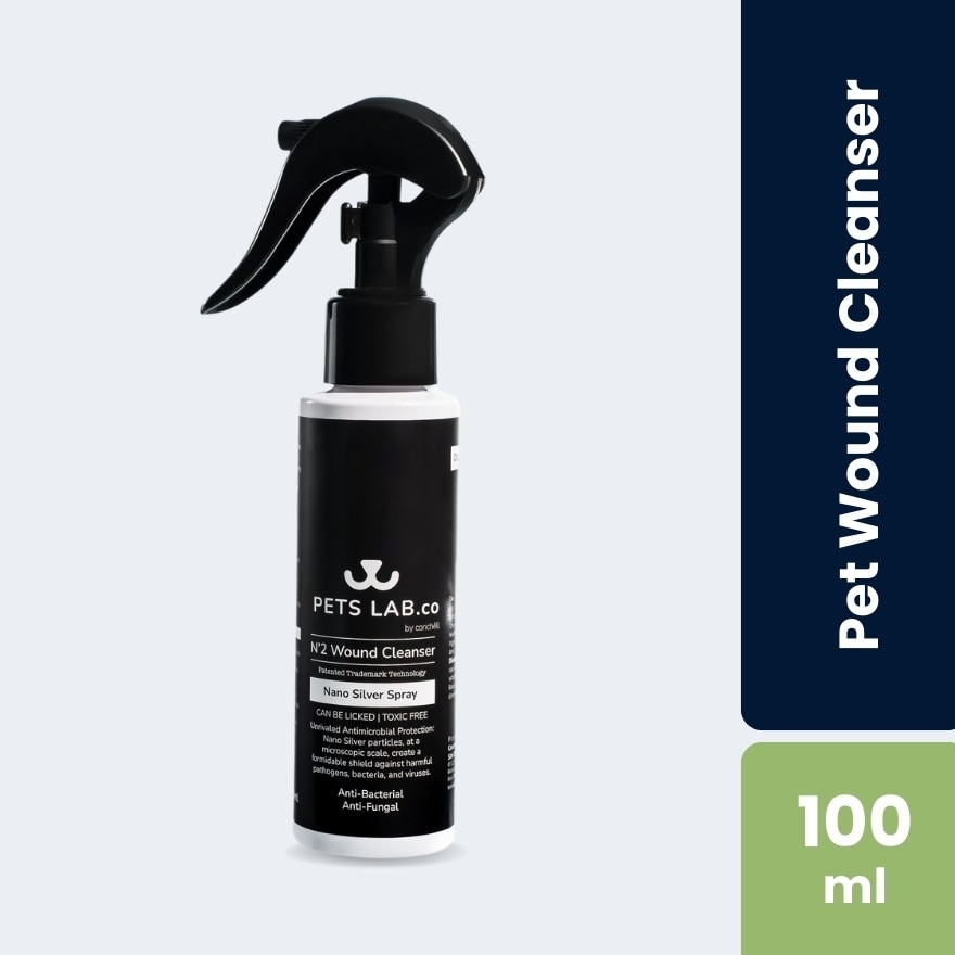 N'2 Pet Wound Cleanser Nano Silver Spray 100ml