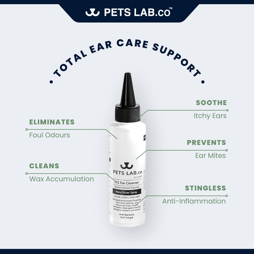 N'1 Pet Ear Cleanser Nano Silver Spray 100ml