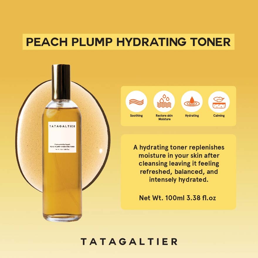 Peach Plump Hydrating Toner 100ml image