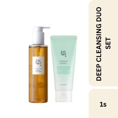 BEAUTY OF JOSEON - Ginseng Cleansing Oil 210ml + Green Plum Refreshing Cleanser 100ml