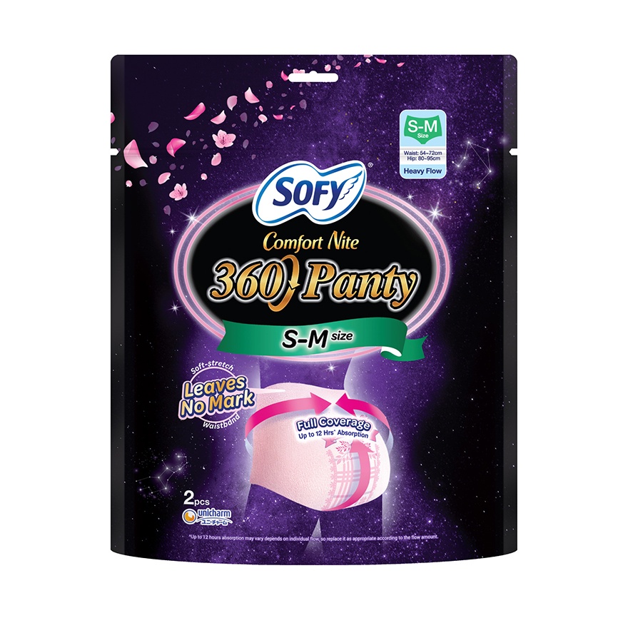 Comfort Night Panty S-M 2S x16