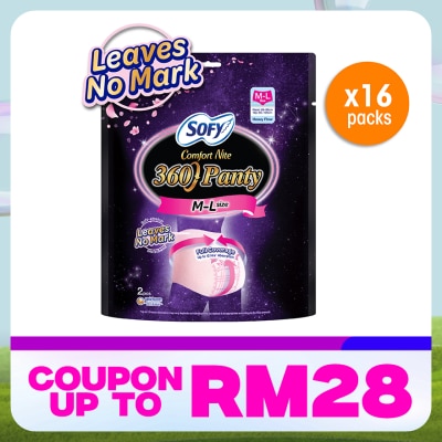 SOFY  Comfort Night Panty M-L 2S x16