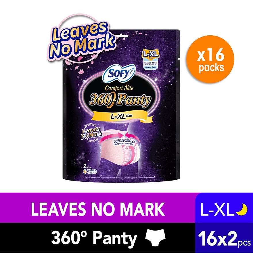  Comfort Night Panty L-XL 2S x16