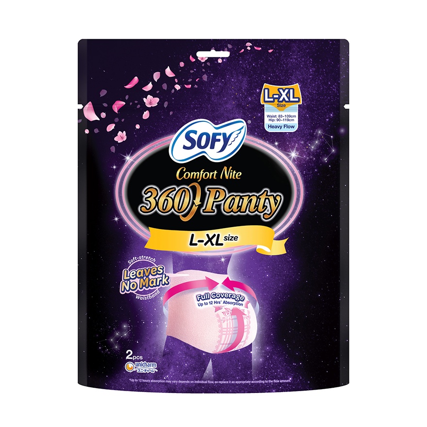 Comfort Night Panty L-XL 2S x16