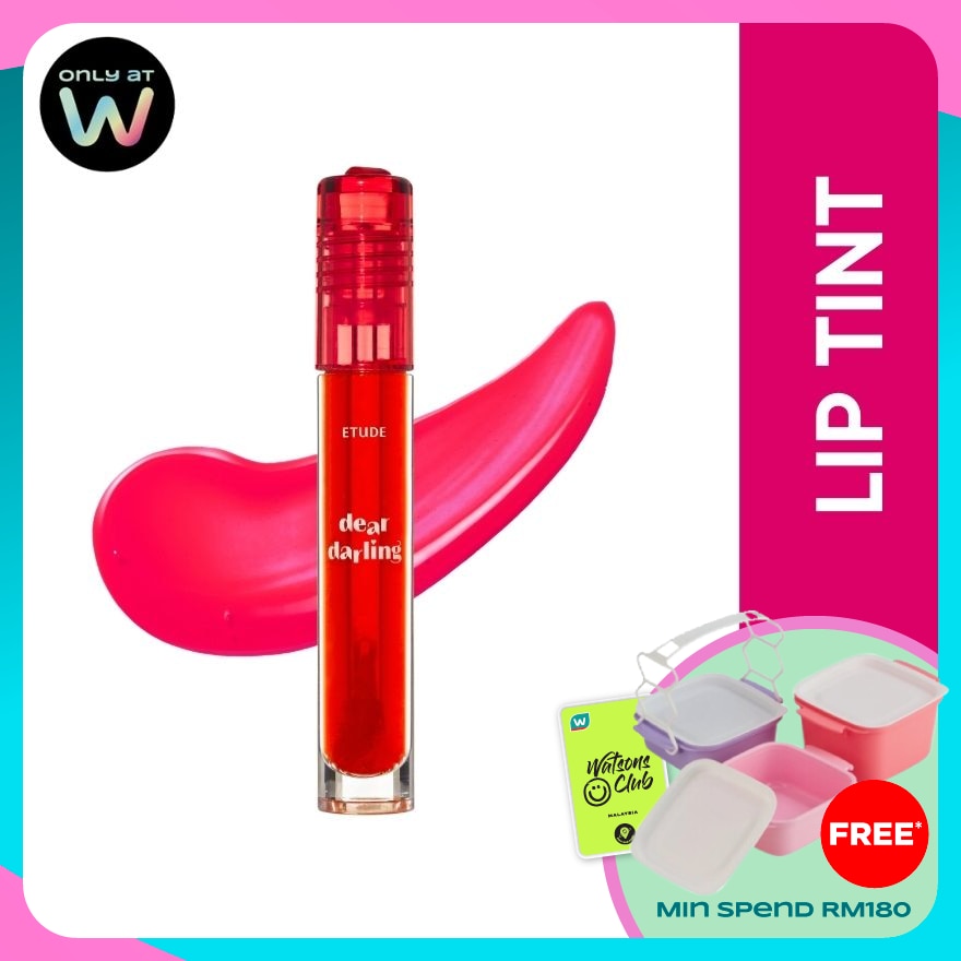 ETUDE HOUSE Dear Darling Water Gel Tint 01 Tangerine Red