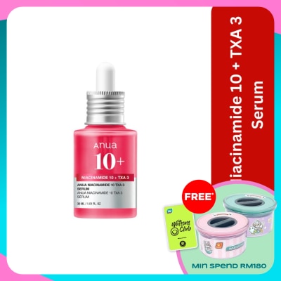 ANUA Niacinamide 10 + TXA 3 Serum 30ml