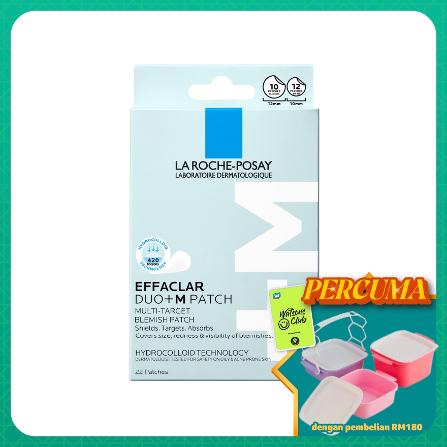 Effaclar DUO+M Acne Patch 1s