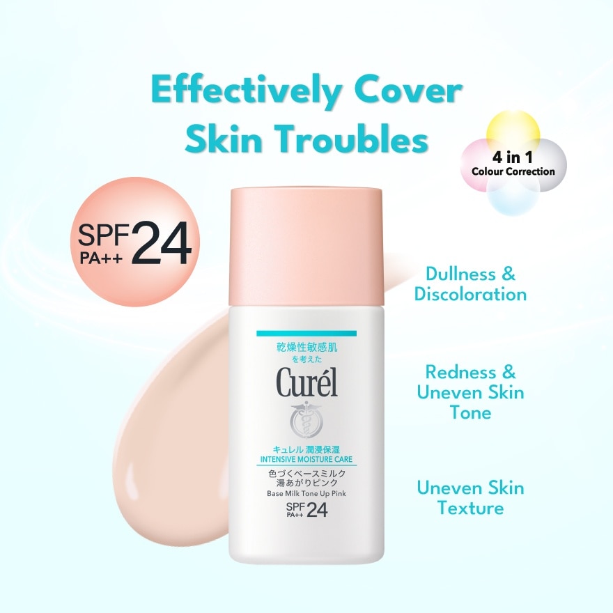 Moisture Base Milk Tone Up Pink 30ml
