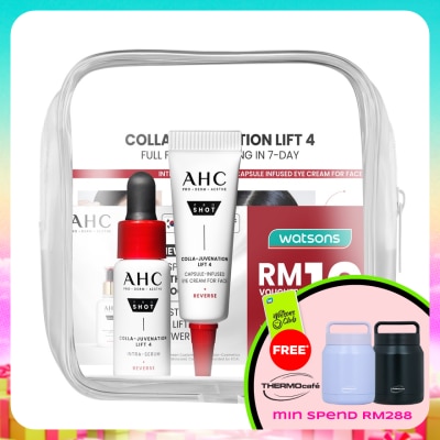 AHC - [Not For Sale]Colla-Juvenation Lift 4 Intra-Serum 5ml & Eye Cream 5ml + RM10 Voucher Set