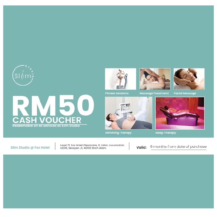 Slim Studio RM50 Cash Voucher