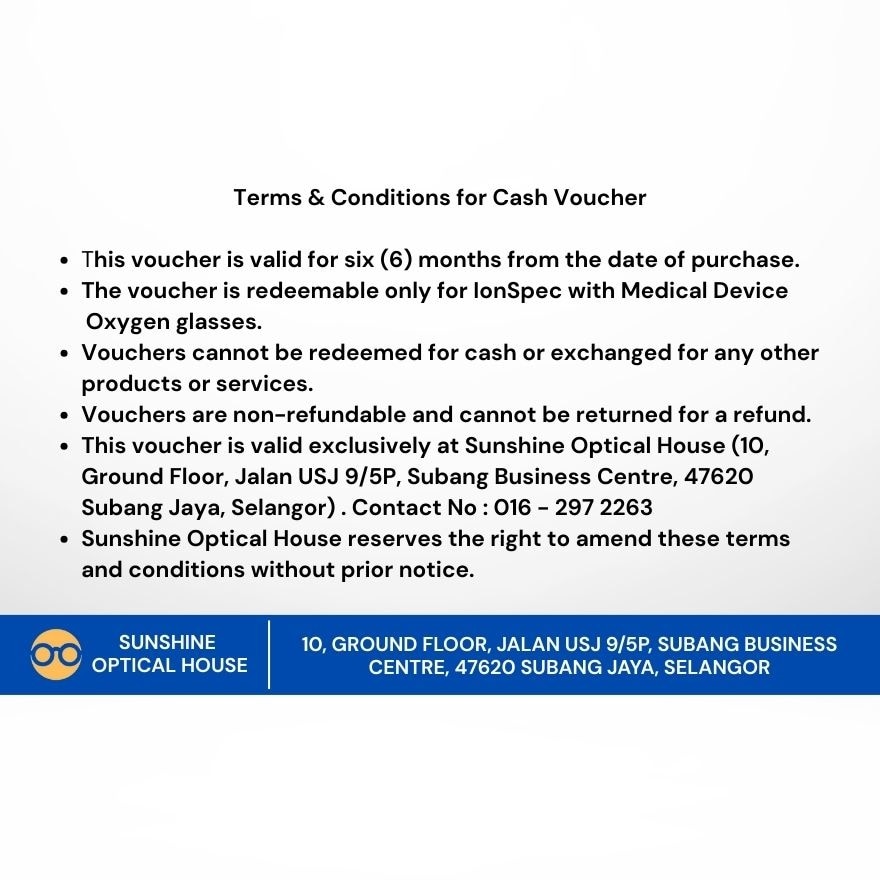 Sunshine Optic RM50 Voucher