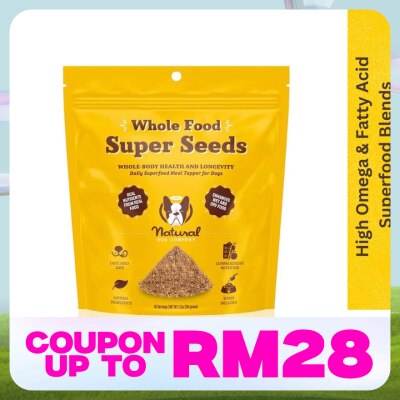 NATURAL DOG COMPANY Whole Food Super Seeds 204g