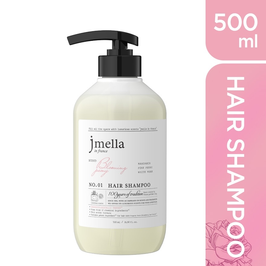 Blooming Peony Hair Shampoo 500ml