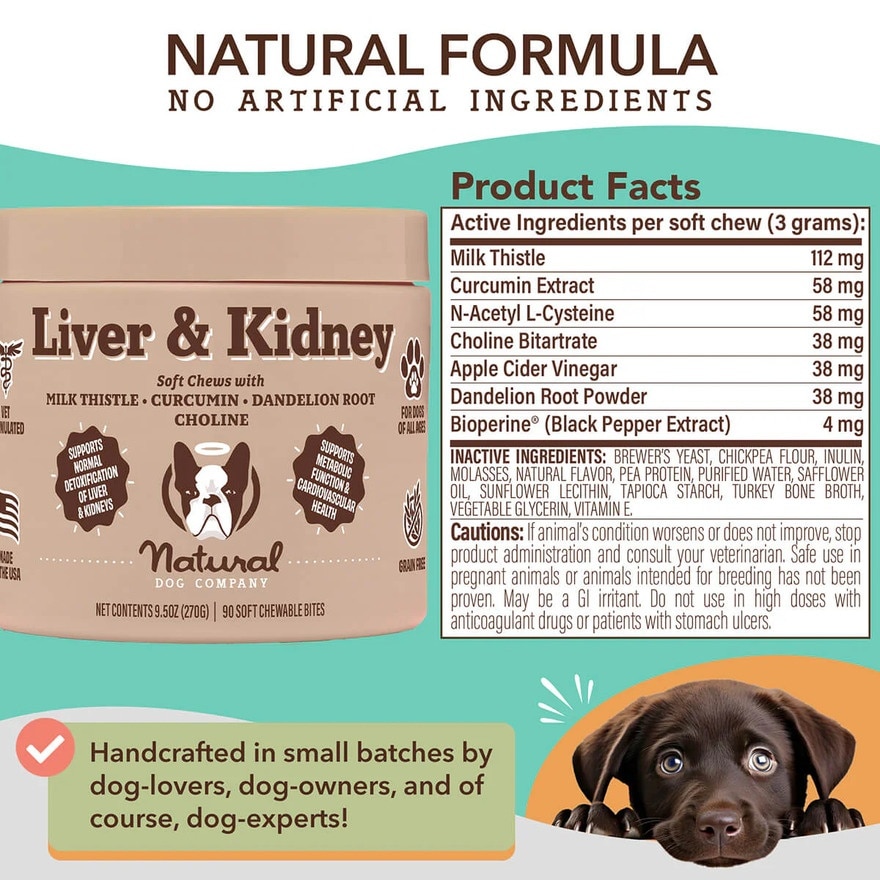 Liver and Kidney 270g 90s