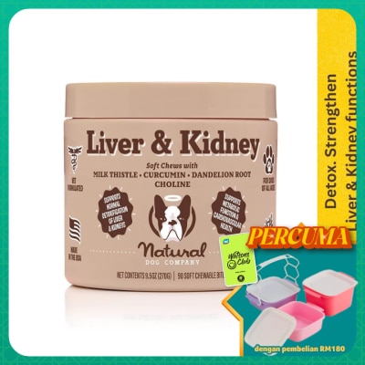 NATURAL DOG COMPANY - Liver and Kidney 270g 90s