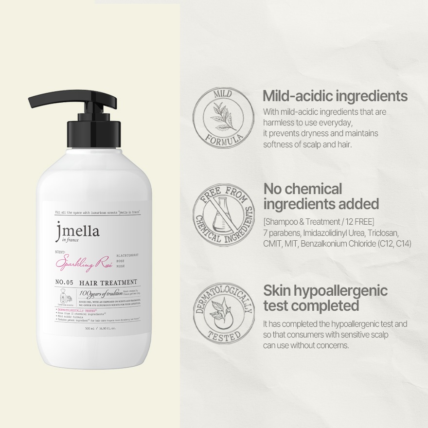 Sparkling Rose Hair Treatment 500ml image