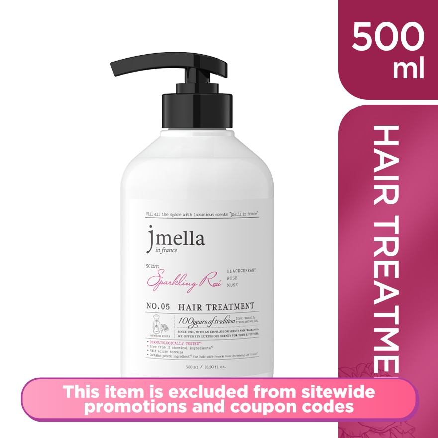 Sparkling Rose Hair Treatment 500ml