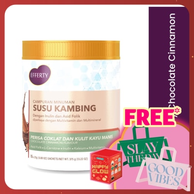 EFFERTY Chocolate Cinnamon Goat Milk 375g