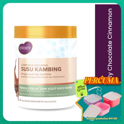 EFFERTY - Chocolate Cinnamon Goat Milk 375g