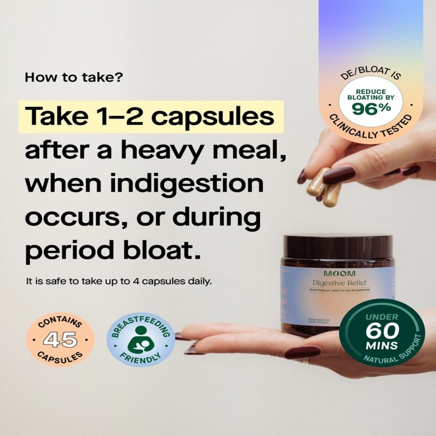 Health Digestive Relief Capsule 45s
