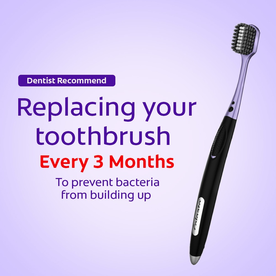 Colgate Optic White Purple Toothbrush 2s image