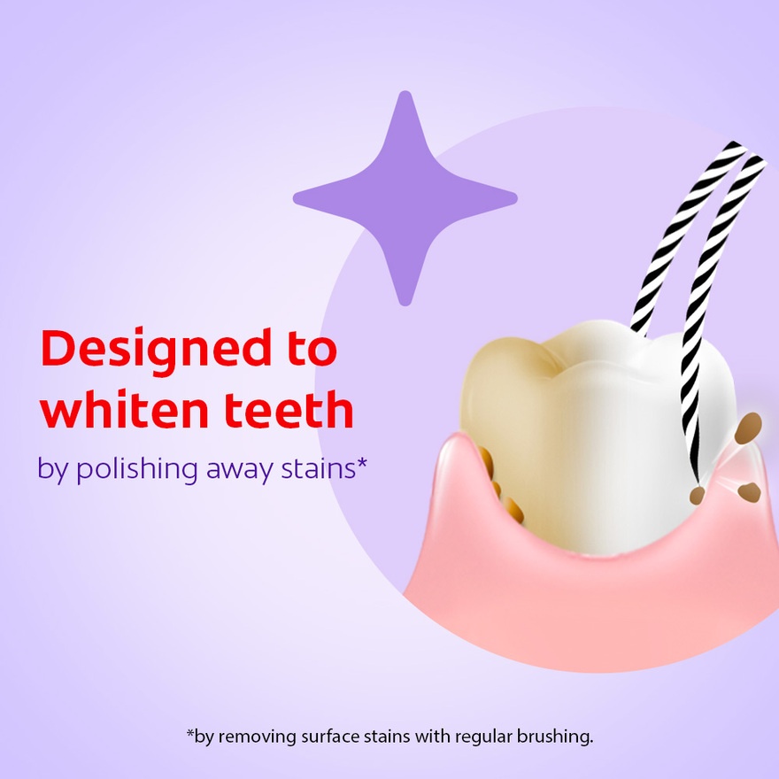 Colgate Optic White Purple Toothbrush 2s image