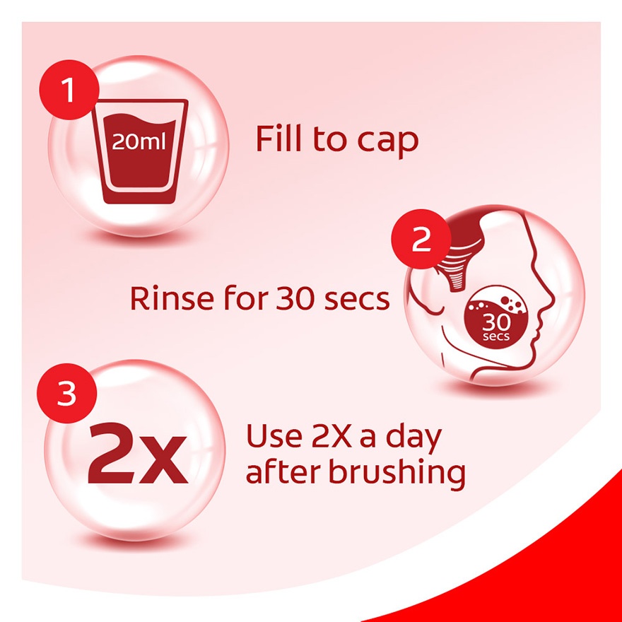 Colgate Optic White Whitening Mouthwash 500ml image