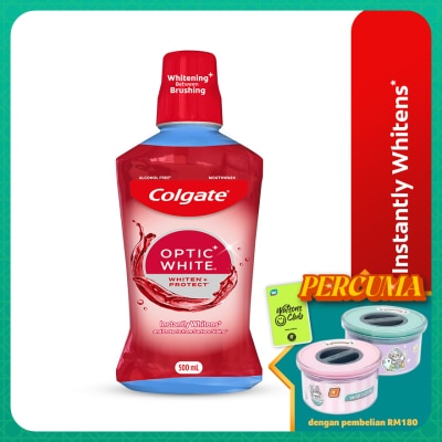 COLGATE Colgate Optic White Whitening Mouthwash 500ml