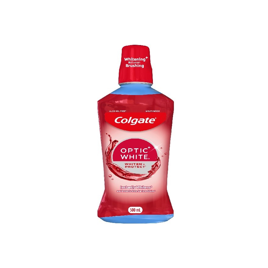 Colgate Optic White Whitening Mouthwash 500ml image