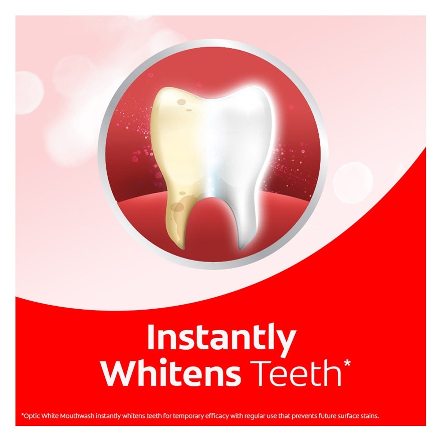 Colgate Optic White Whitening Mouthwash 500ml